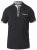D555 SWANN Short Sleeve Stretch Polo Black - Polo- & Piqueskjorter - Poloskjorte i store størrelser - 2XL-8XL
