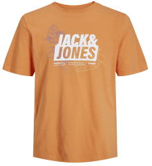 Jack & Jones JCOMAP LOGO T-Shirt Tangerine