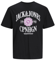 Jack & Jones JORLUCCA BRANDING T-Shirt Black