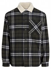 Jack & Jones Zac Teddy Skjortejakke Grønn