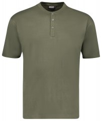 Adamo 139011 Serafino T-skjorte Olivengrønn