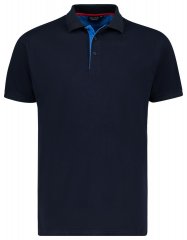 Adamo 139401 Poloskjorte Mørkeblå