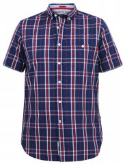 D555 ROYSTON S/S Shirt Navy