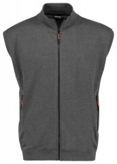 Adamo 159307 Sweatvest Mørkegrå melert