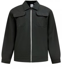 D555 Wimbledon Couture Stretch Jacket with Zipper Black