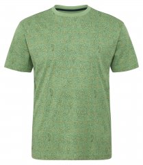 North Latitude Allover Printed T-skjorte Mellomgrønn