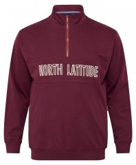 North Latitude Half Zip Genser Vinrød