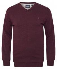 North Latitude 53133 V-Neck Knit Rød