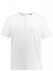 JP1880 726695 Henley t-skjorte Hvit