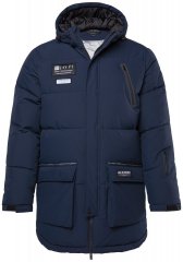 JP1880 748520 Parkas vann- og vindavvisende Mørkeblå