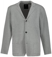 JP1880 Milano Flexnamic Strikket blazer Gråmelert
