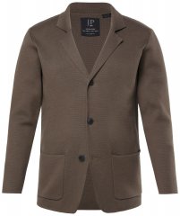 JP1880 Milano Flexnamic Strikket blazer Khakibrun