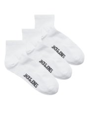Jack & Jones Leon Tennissokker Hvit 3-pakning