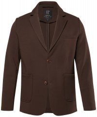 JP1880 New York Flexnamic Jerseyblazer Mørkebrun