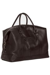 JP1880 810787 Weekendbag i lammenappa Mørkebrun