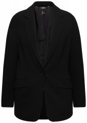 Ulla Popken 811944 Klassisk blazer Svart