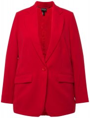 Ulla Popken 811944 Klassisk blazer Rød