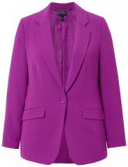Ulla Popken 811944 Klassisk blazer Plomme