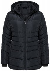 Ulla Popken 820889 Vattert kåpe Svart
