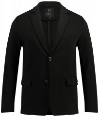 JP1880 New York Flexnamic Jerseyblazer med klafflommer Svart