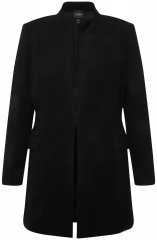 Ulla Popken 823318 Blazer med ståkrage Svart