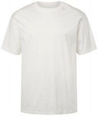 STHUGE 824720 Oversize T-skjorte Benhvit