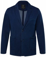 JP1880 826175 Sweatblazer i vintagelook Mørkeblå