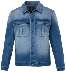 JP1880 832510 Stretch Jeansjakke Indigoblå