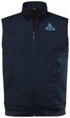 Men+ 414 Softshellvest med ståkrage Mørkeblå