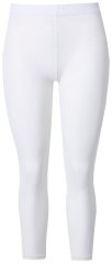 Ulla Popken 836800 Prikkete strømpeleggings Hvit