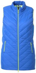 Ulla Popken 837409 Quiltet HYPRAR-vest Blå