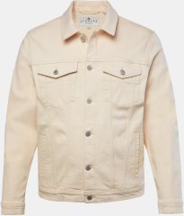 JP1880 839551 Jeansjakke i økologisk bomull Lysebeige