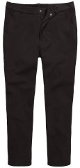 Men+ 207 Bilbao Flexlastic Jersey-chinos Svart