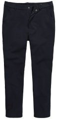 Men+ 207 Bilbao Flexlastic Jersey-chinos Mørkeblå