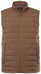 JP1880 840619 Lett vattert vest Gråbrun