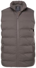 JP1880 841361 Laserquiltet vest Mokkabrun