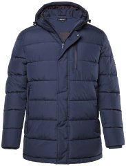 Men+ 426 Parkas med hette Mørkeblå