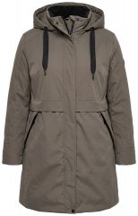 Ulla Popken 845111 Parkas Mørkegrønn