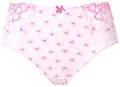 Ulla Popken 845425 Truser med blonder Rosa