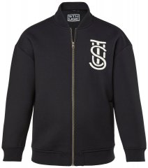 STHUGE 847083 Varsityjakke i scubastoff Svart
