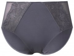 Ulla Popken 848693 Truser med blonder Antrasitt