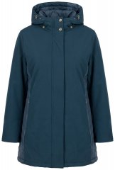 Ulla Popken 851459 Vattert jakke Petrol