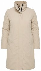 Ulla Popken 851811 Vattert kåpe Beige