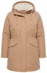 Ulla Popken 852028 Parkas Beige