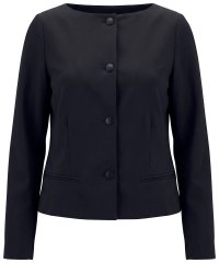 Ulla Popken 855136 Blazer med stretch Svart