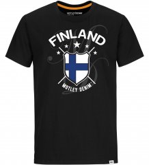 Motley Denim Finland T-shirt Black
