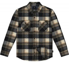 Double Outfitters GS-5233 Flanellskjorte Mørkeblå/Beige