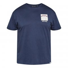 North Latitude T-Shirt With Print Mørkeblå