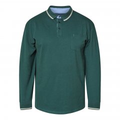 North Latitude Superflex Polo LS Grønn/Khaki