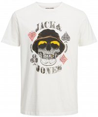 Jack & Jones JORCAPTAIN TEE White